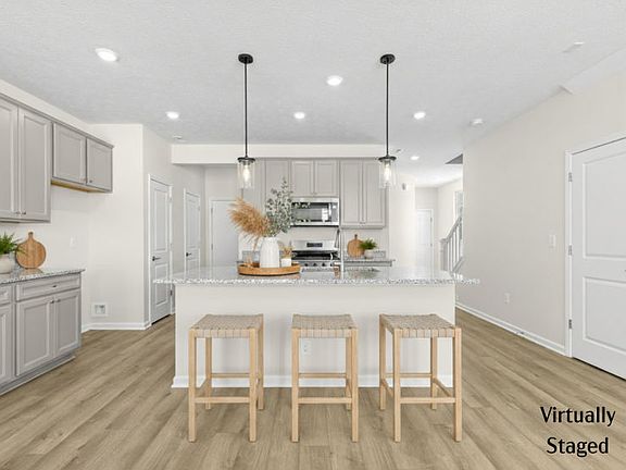 Virtually Staged Kitchen