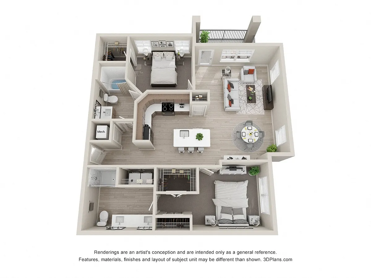 Floor plan B2