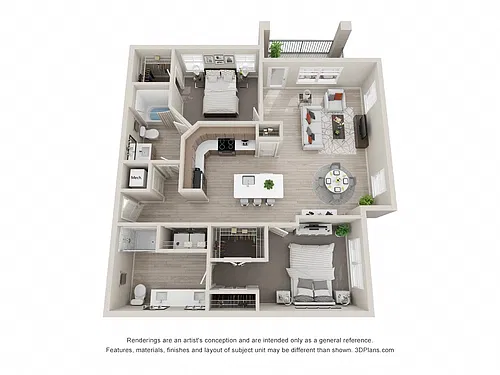 Floor plan B2