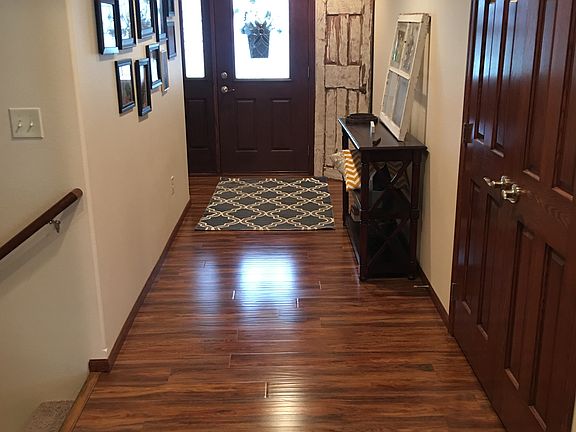 Front Entry with hall closet