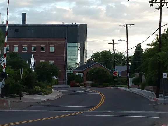 UNR is just steps away, as pictured here -- showing Highland and Evans, just behind the property.