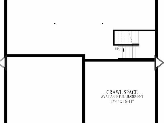 Full basement opt w/HVAC 