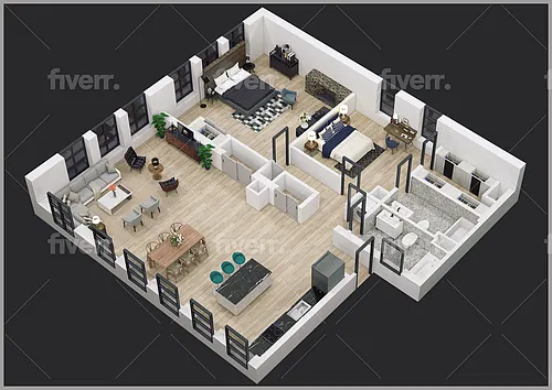 Floor plan Penthouse