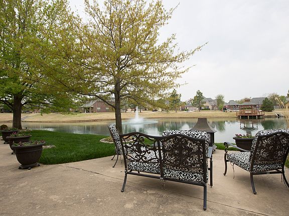 Spectacular Pond View from New Patio