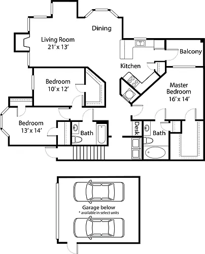Floor plan C2