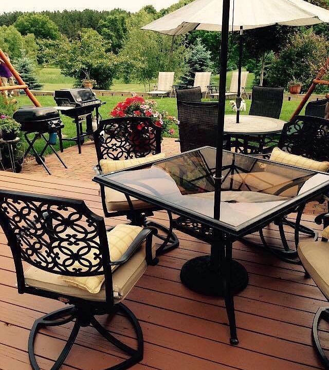 Backyard patio/deck
