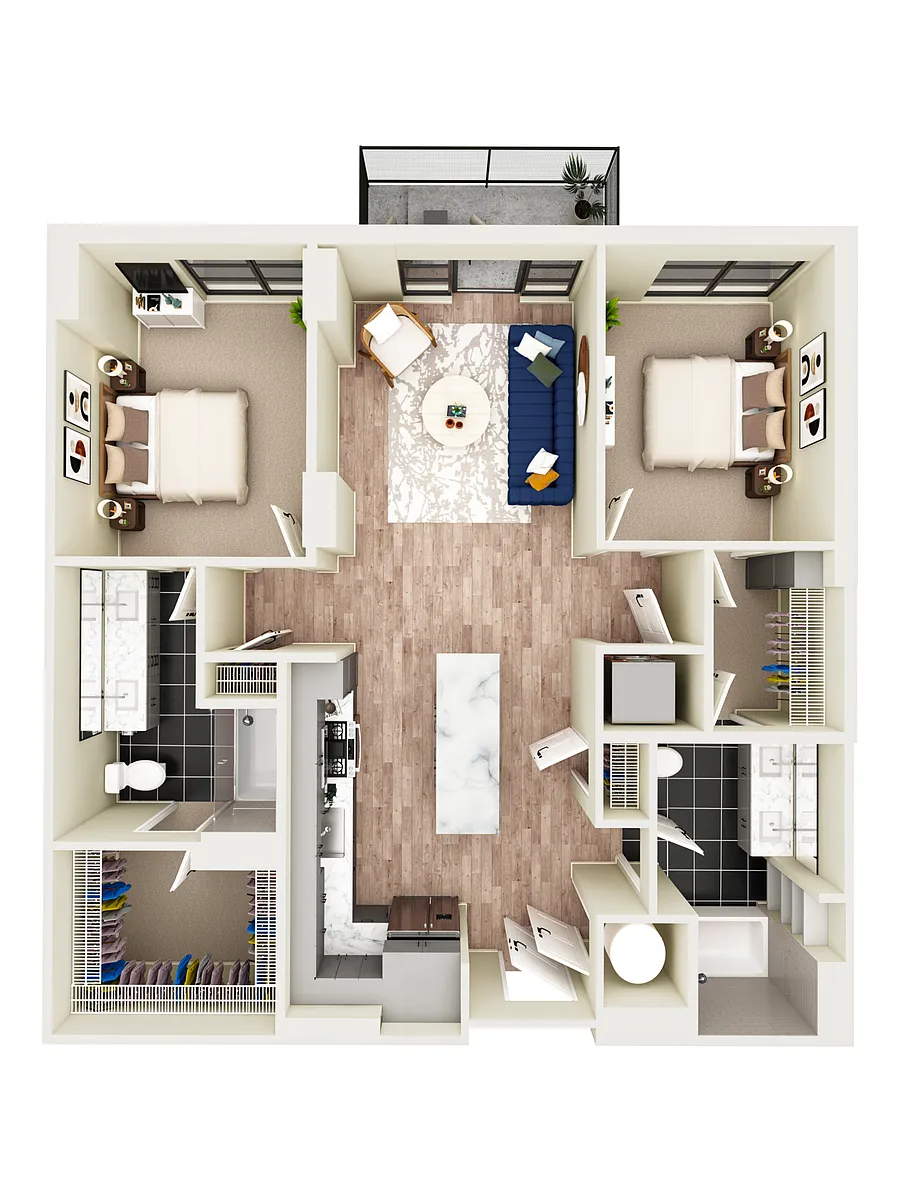 Floor plan B4