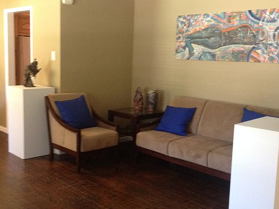 Living Room Hand-Scraped Floors