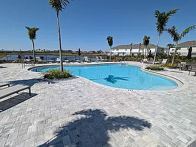 Large community pool