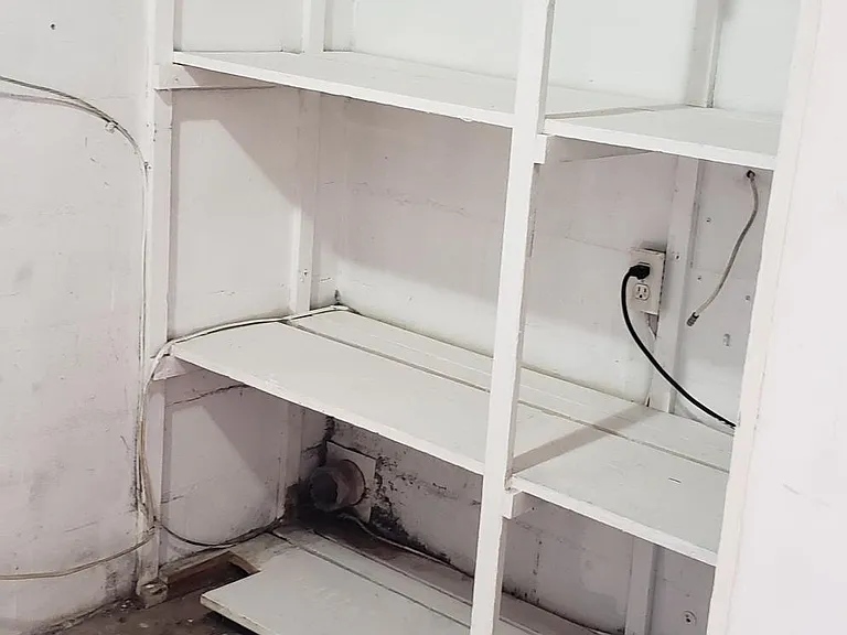 Laundry area storage