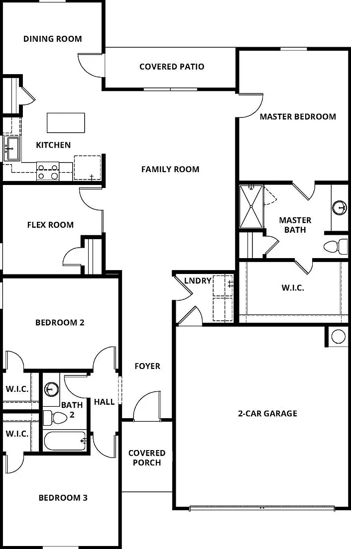4 bed, 2.0 bath, 1658 sqft, $2,298 — Photo 4