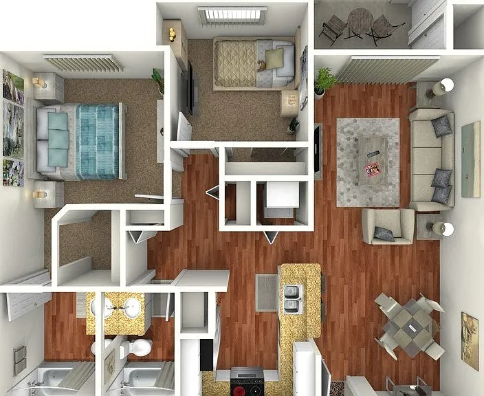 Monaco 55+ Apartments — Photo 95