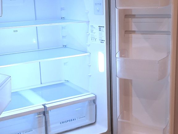 LED light in fridge