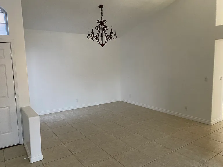 Formal dining area or can be used as an office.
