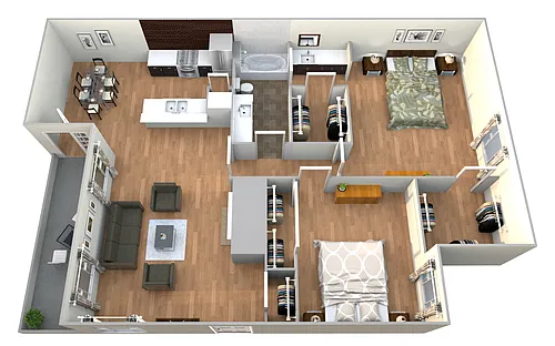 Floor plan Bering
