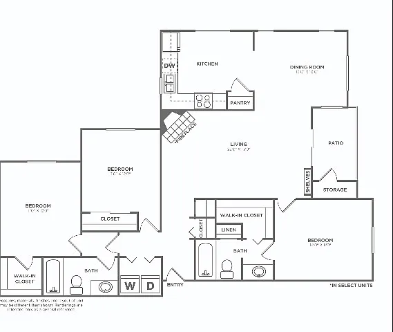 C1P | 3 bed 3 bath | 1493 sq ft C1P | 3 bed 3 bath | 1493 sq ft