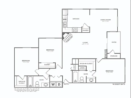 Floor plan C1P