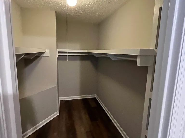 Master bedroom closet