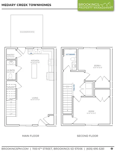 Floor plan 2 Bedroom