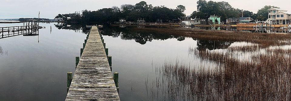 Dock on the White Oak River
