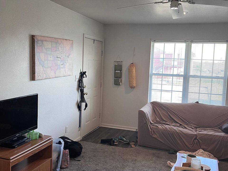 Front entry and living room