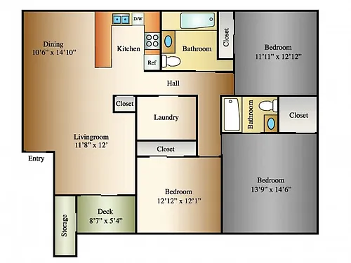 Floor plan Twiga (Giraffe)