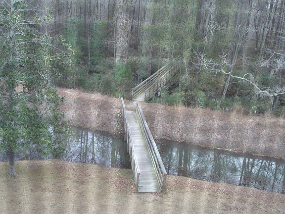 Walkway to Private Day Dock On Intracoastal Waterway