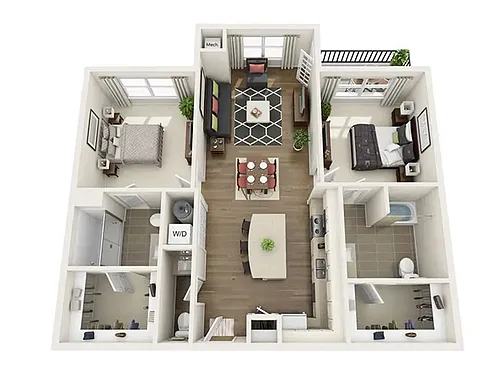 Floor plan B2