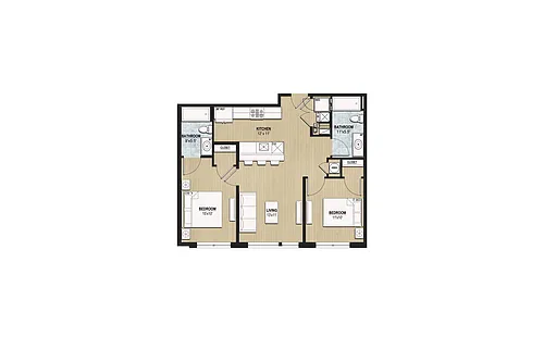 Floor plan 201 - 601
