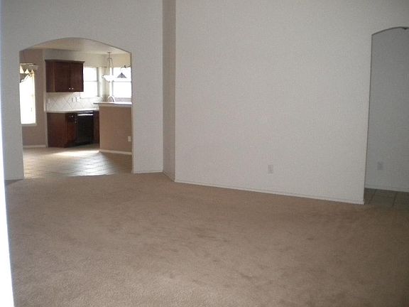 Looking toward the Kitchen Across the Living Room