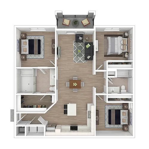 Floor plan Plumeria