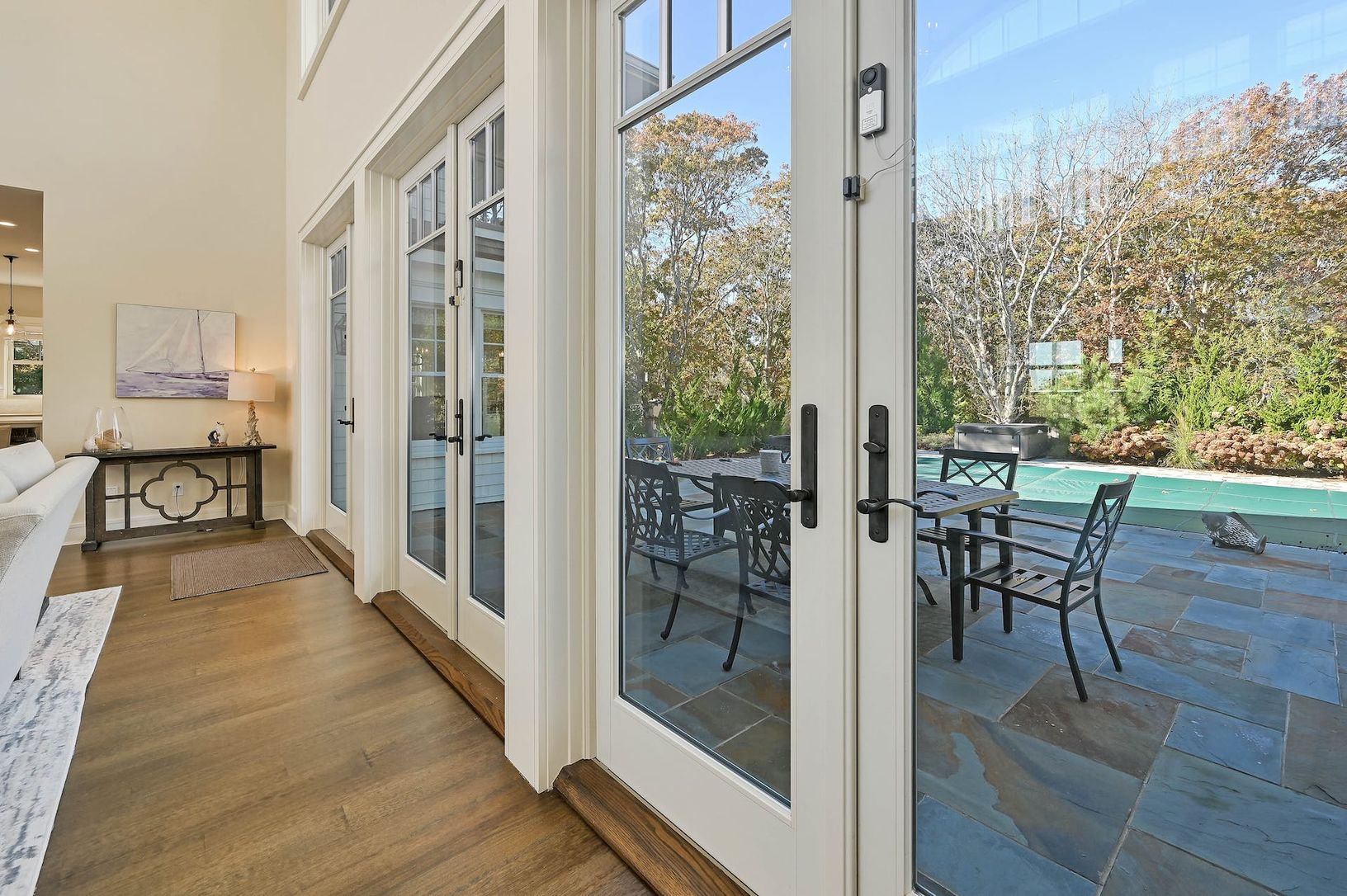  Sliders to outdoor kitchen and dining