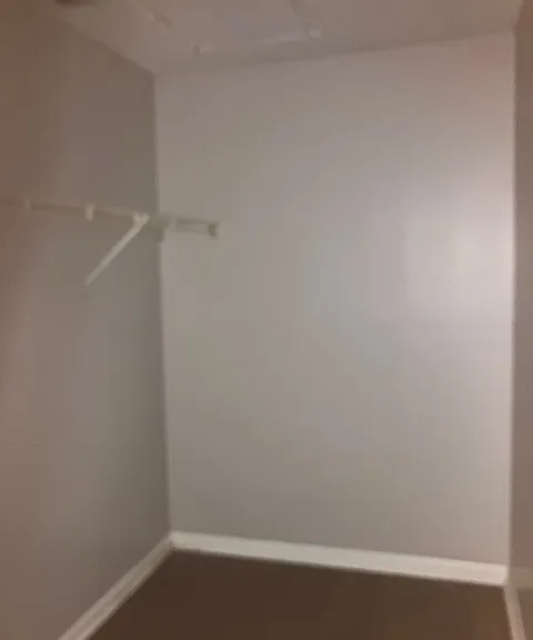 Master bedroom walk-in closet
