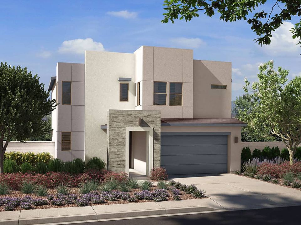 PLAN 1 - ELEVATION B DESERT CONTEMPORARY