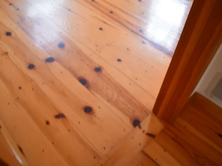 Wood floors throughout the house