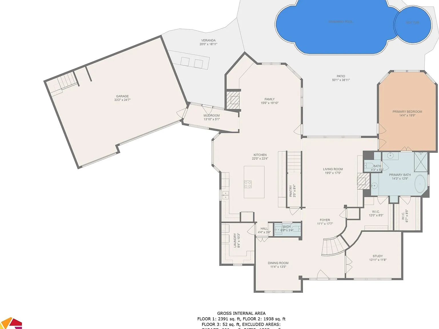 5 bed, 3.5 bath, 4183 sqft, $7,800 — Photo 4