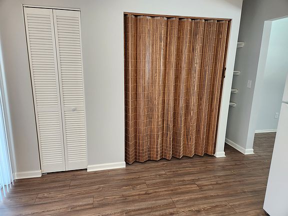 laundry area in kitchen