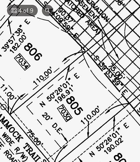 1st image of 7030 Hammock Trl Lot 805