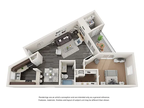 Floor plan Floorplan 1C