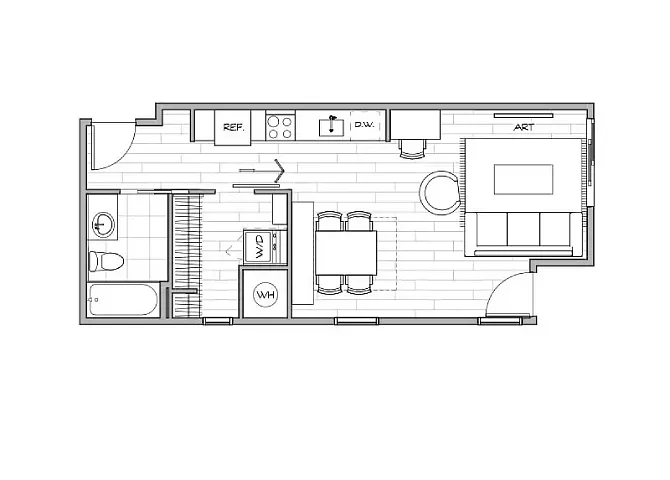 Floor plan S4A