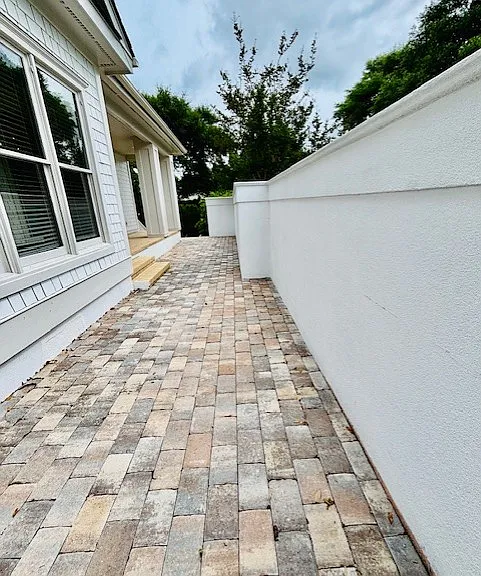 Private courtyard