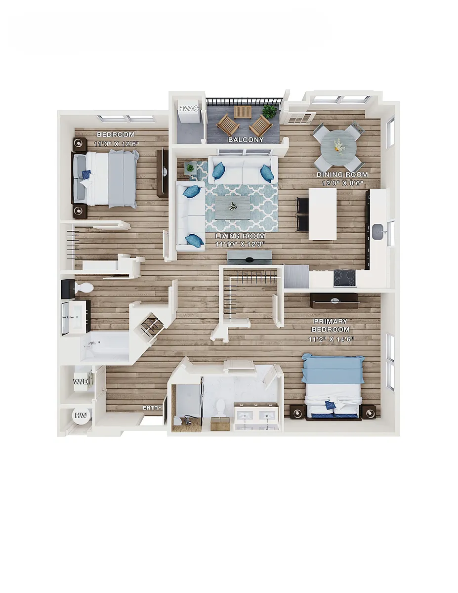 Floor plan Washington