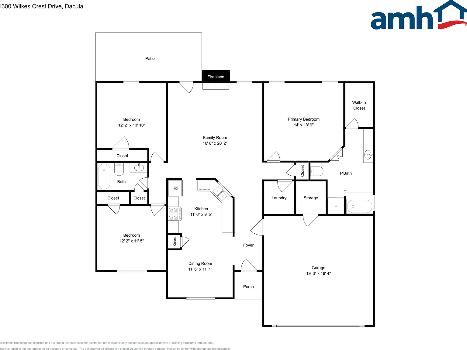 3 bed, 2.0 bath, 1560 sqft, $2,045 — Photo 2