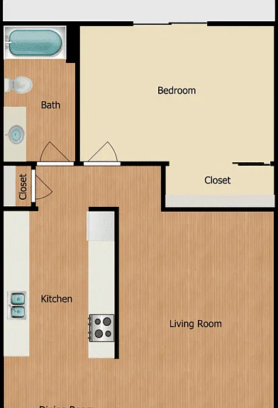 Plan A Floorplan Diagram