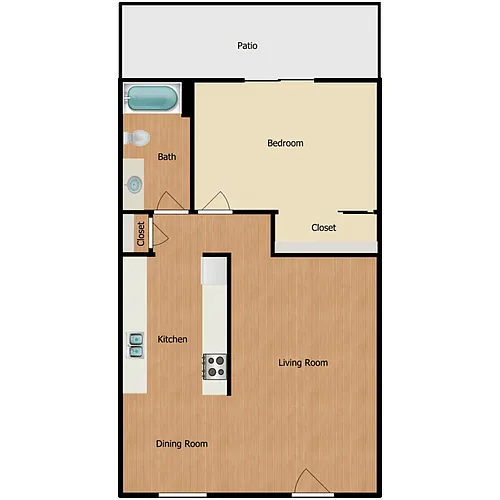 Floor plan Plan A