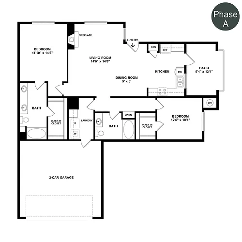 Floor plan The Flats Plan 7 Down