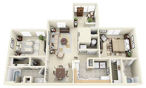 Floor plan The Montreal