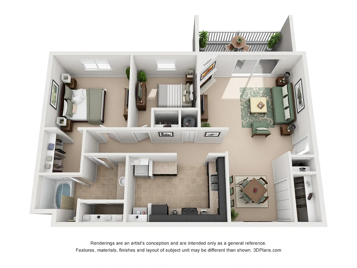 Floor plan Bridgett