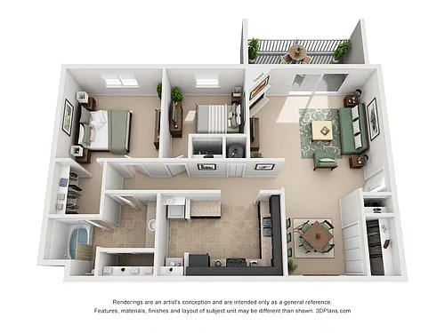 Floor plan Bridgett