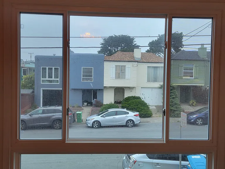 Close up of Living Room Window